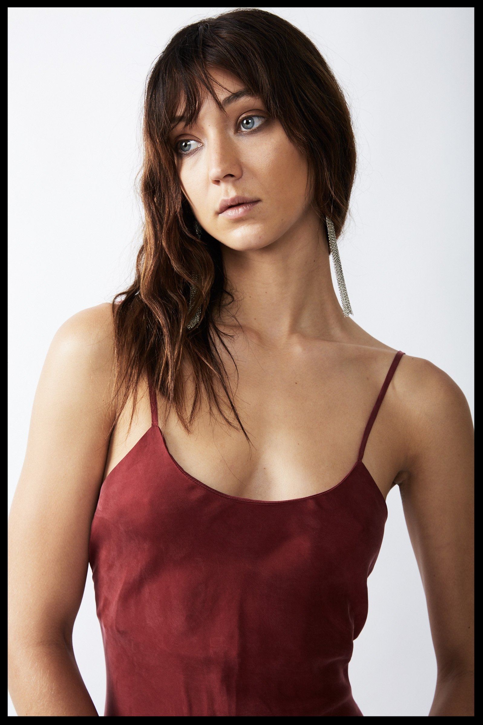 Essential Bias Maxi Slip Dress - Garnet 5. ..jpg