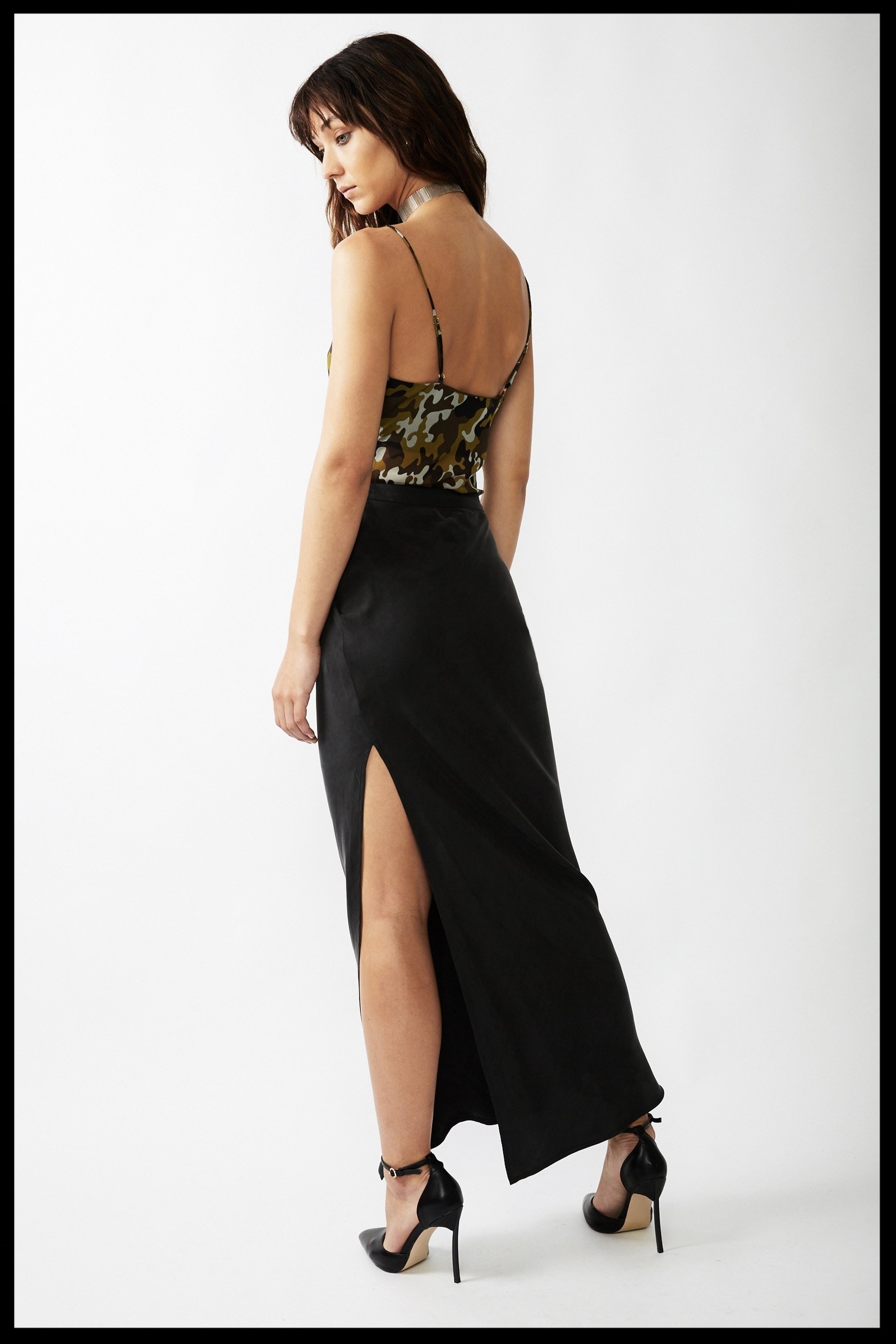 Essential Bias Maxi Skirt - Black 3..jpg