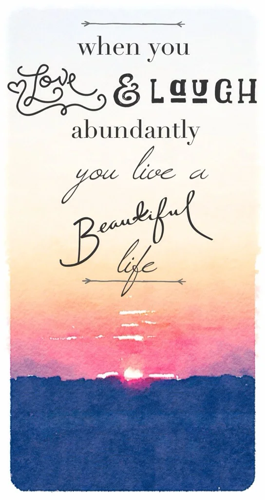 Quote of the Day: A Beautiful Life