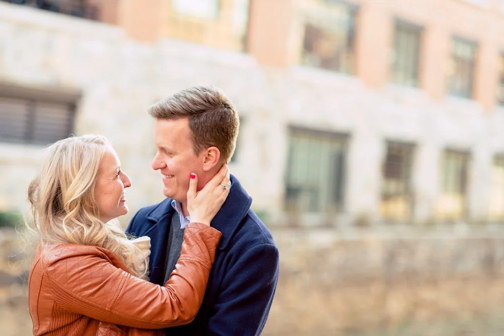 Fall Engagement Session in Georgetown with Katie & Scott