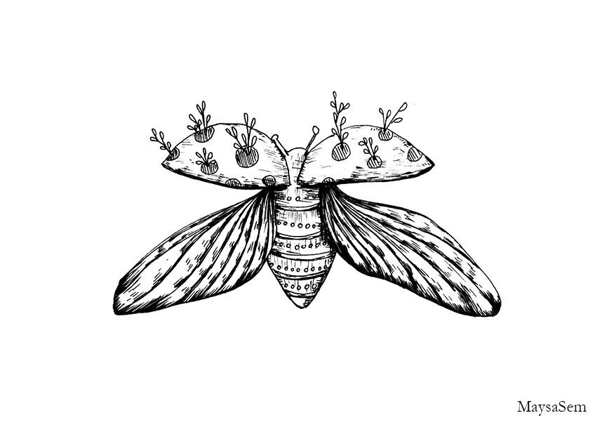 Flying Ladybug