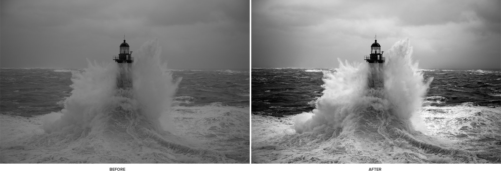 Phare d'Ar Men / Photography : Philip Plisson
