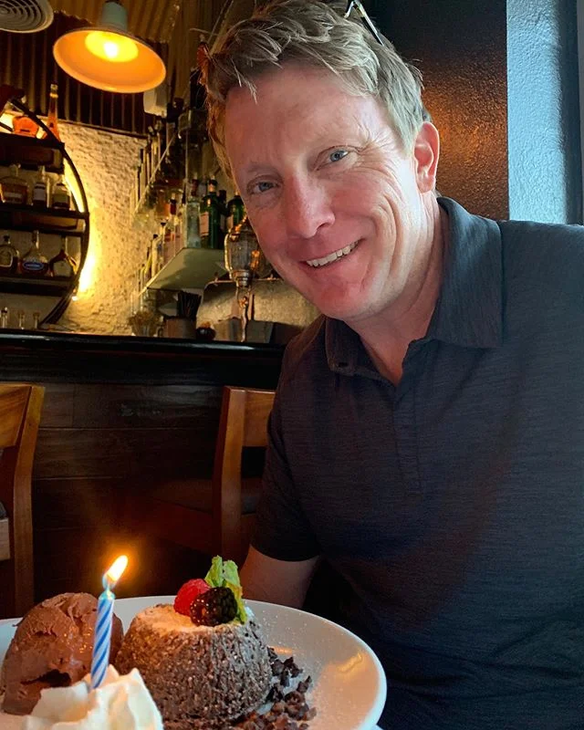 Happy #45 to this one. All good things are possible and true. 
When you are the husband of the maker of BAB wellness programs you inadvertently become healthier by association. His favorite parts of my BAB REBUILD program are: 
1). He cares about how