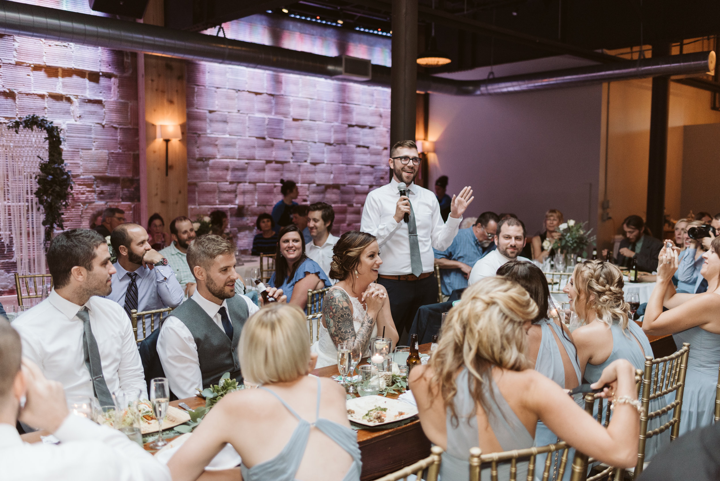 The Atrium Milwaukee Wisconsin Wedding Gavyn Taylor Photo