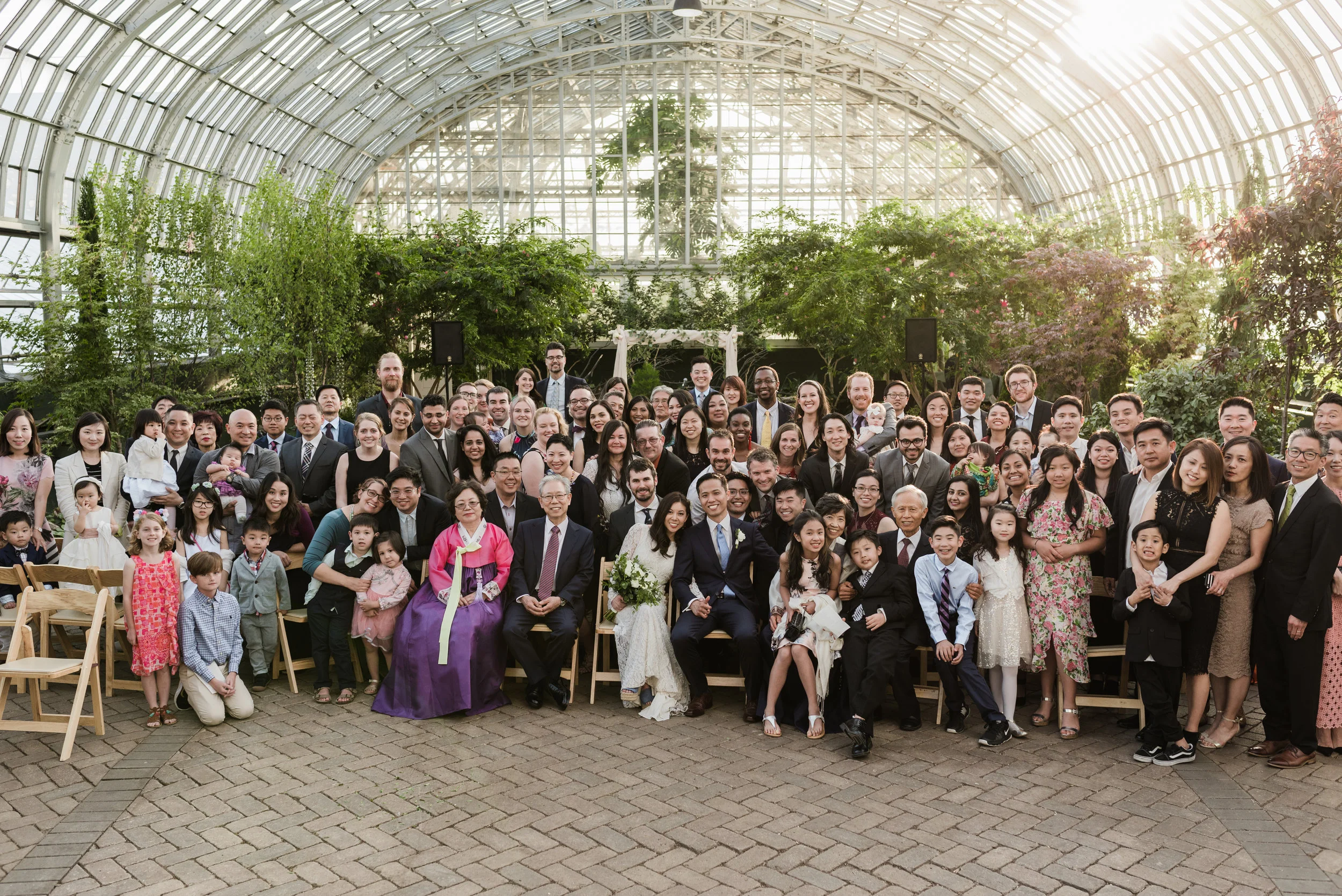 Garfield Park Conservatory Wedding Chicago