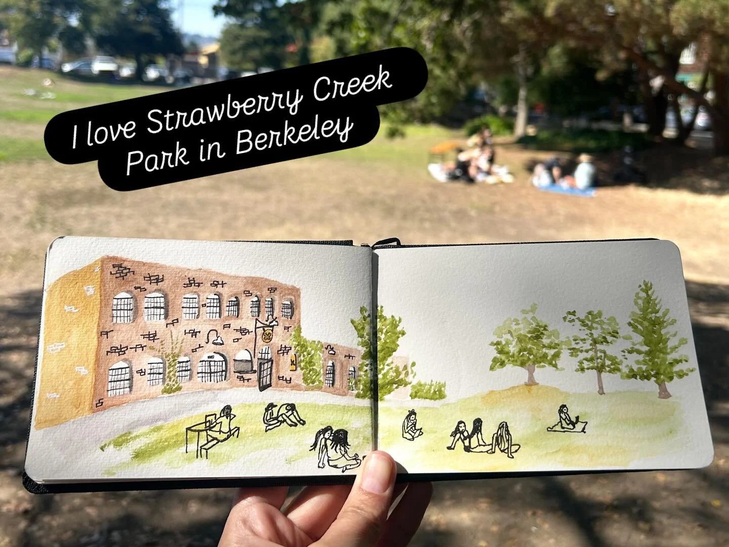 As a sketcher, nothing beats a public transit journey. I love to bike to the Amtrak, sketch on the train, and explore the East Bay. So many opportunities for sketching, even if the train gets delayed. 

#urbansketchers #urbansketcherscalifornia #urba