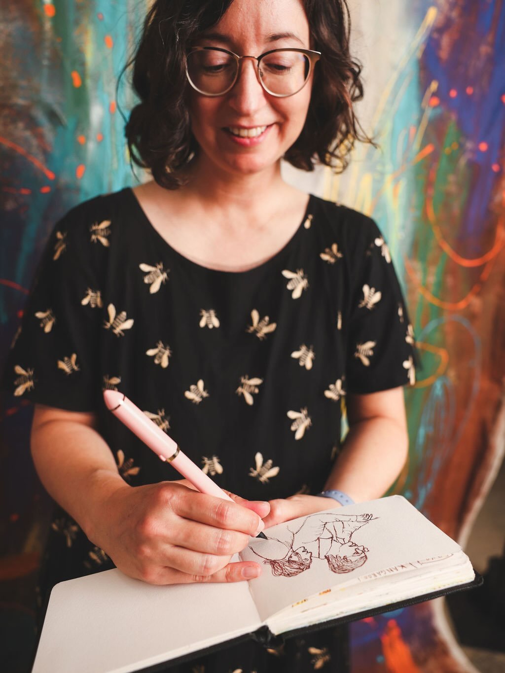 Happy birthday to me! I was looking back on my 2025 &ldquo;More/Less&rdquo; intentions, and thought it was pretty cool that I wanted to make more &ldquo;messy art&rdquo; before I knew much about urban sketching. I&rsquo;m very grateful to have found 