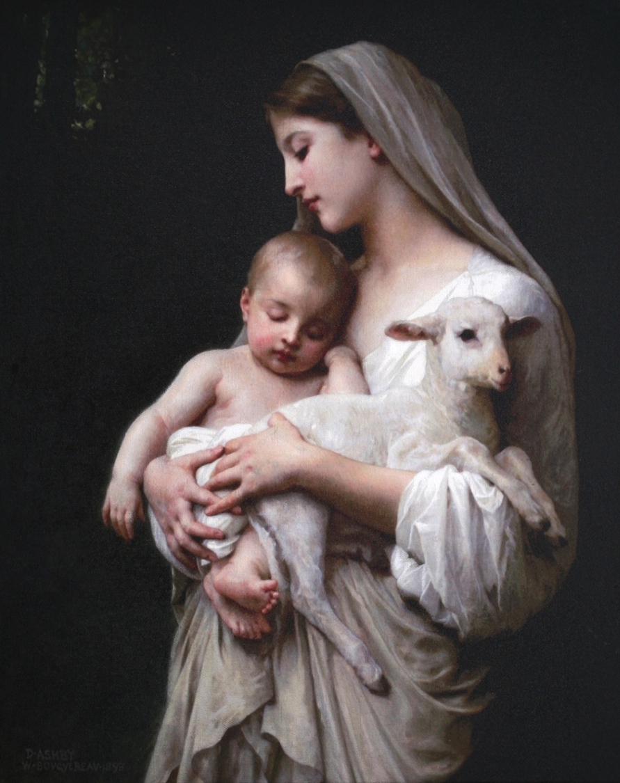 Mary and the Lamb