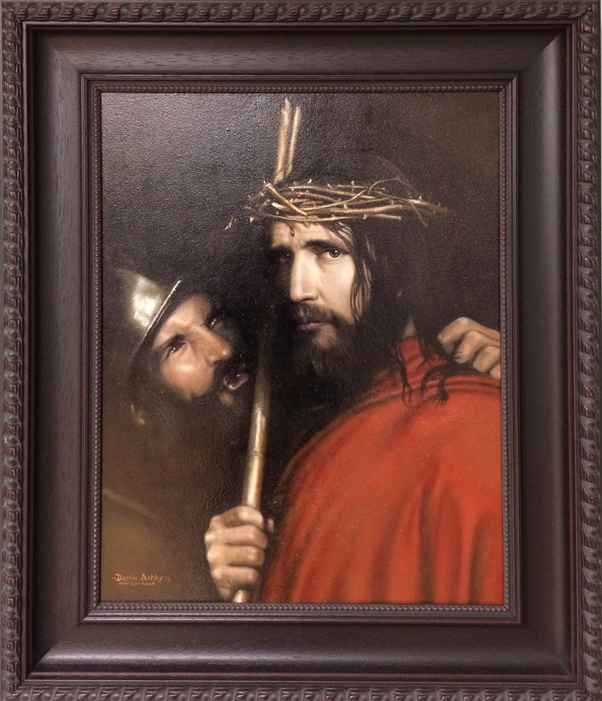 Soldier Mocking Christ