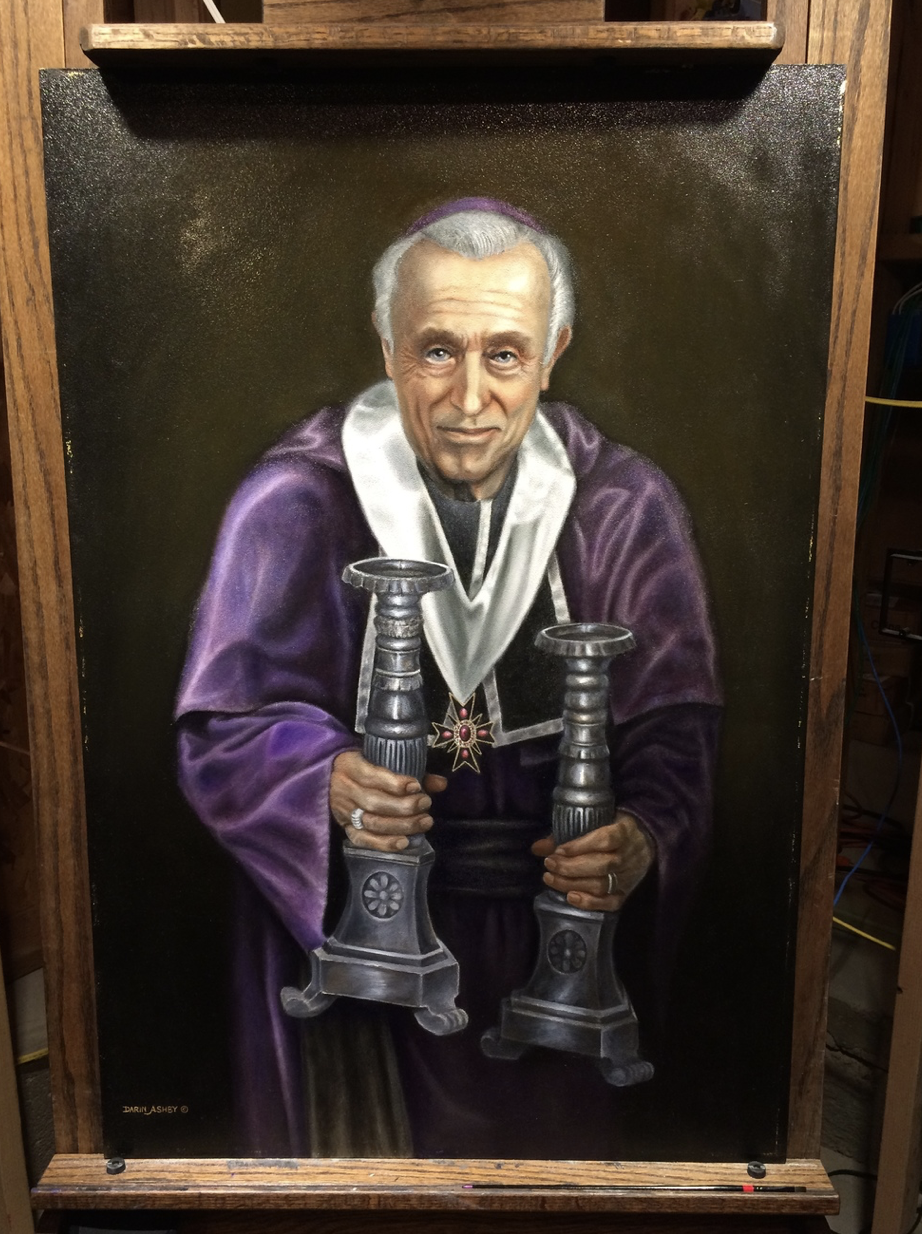 THE BISHOP OF DIGNE AFTER GLAZE