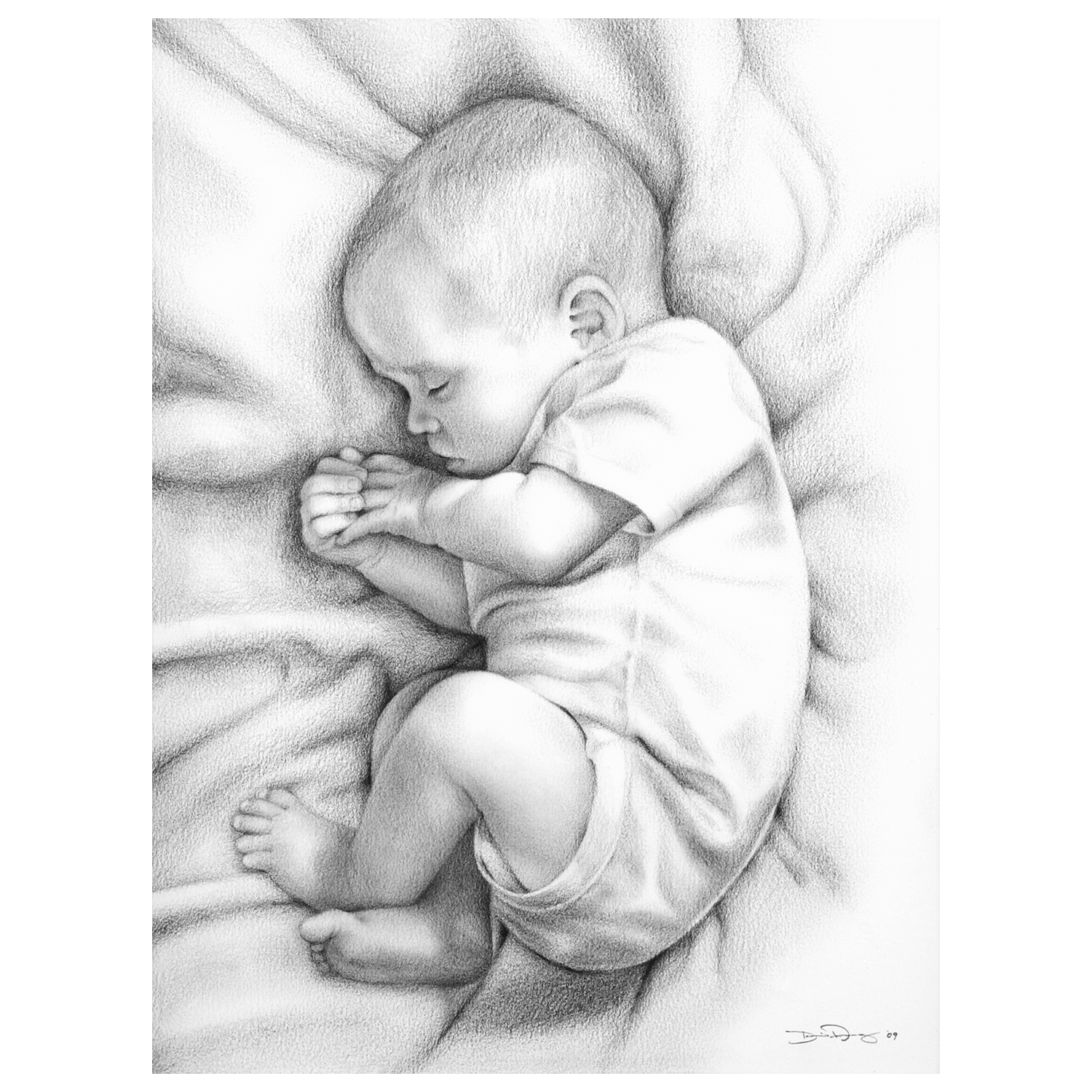 Special Delivery - 5x7 pencil print
