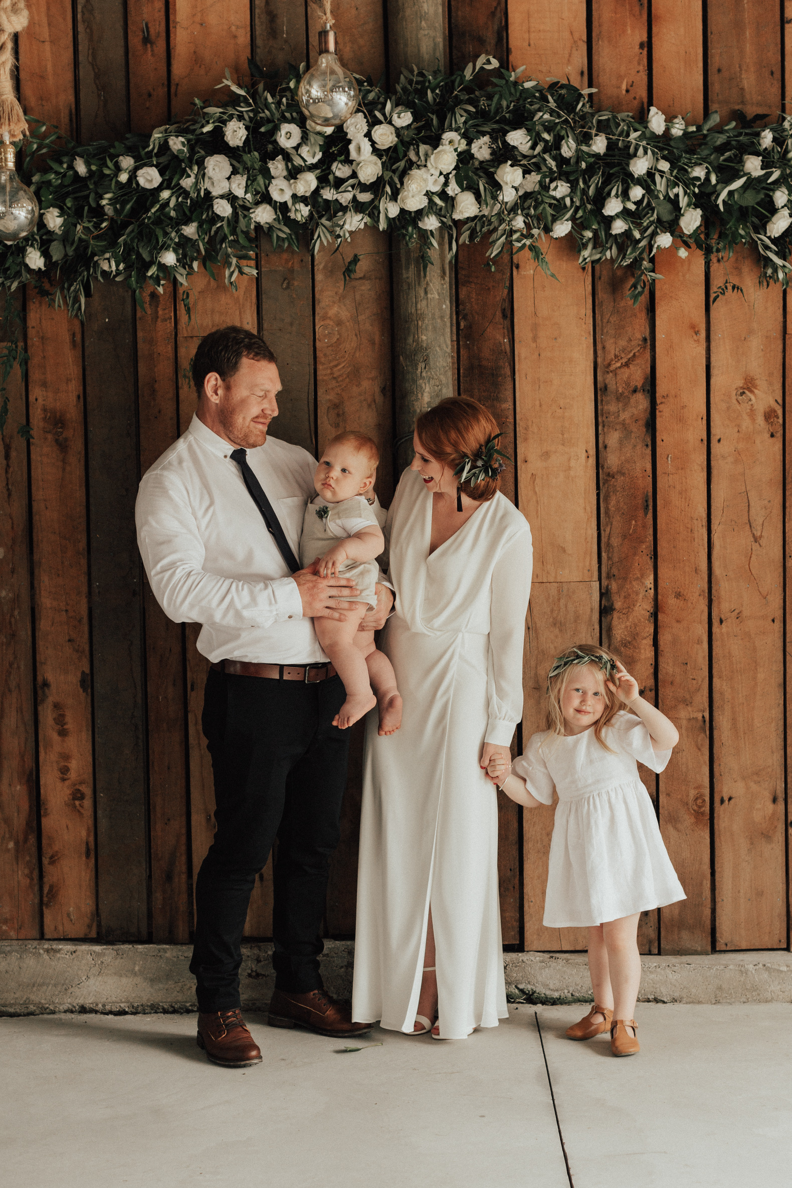 Jane & Aled with Olivia & Eddy