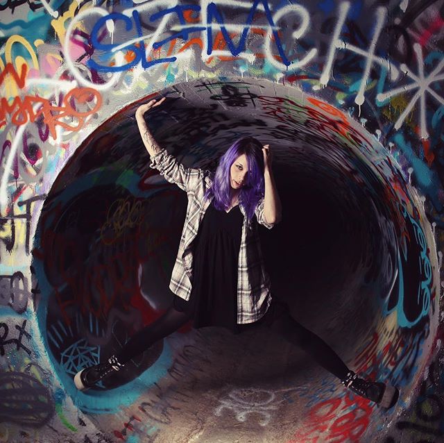 Model: @carmelrosegold 
Location: San Pedro, CA Cemetery Tunnels.
Photographer: @fotocrypt 
#sanpedro #photography #portrait #graffiti #hiddenplaces