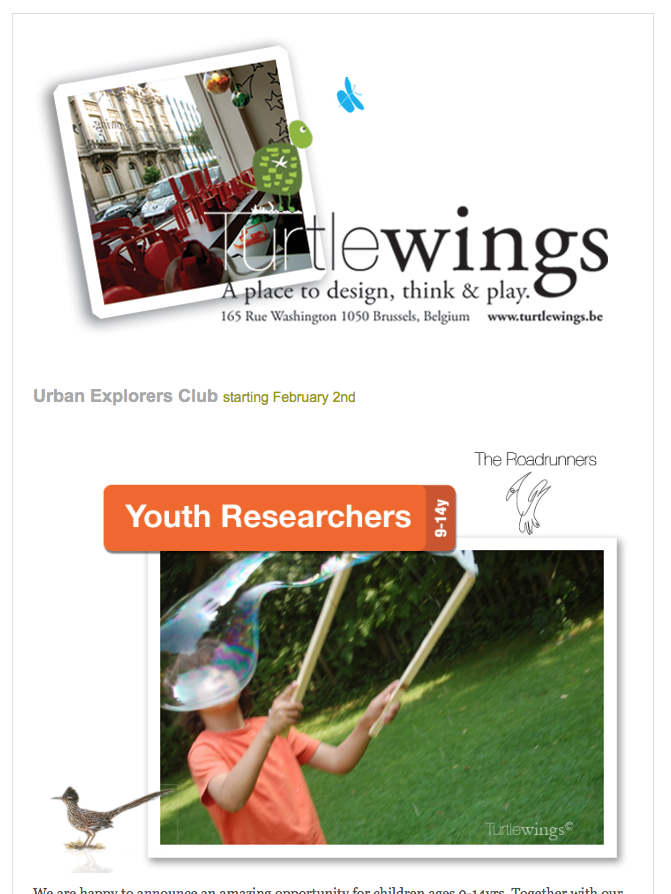 Turtlewings Newsletter