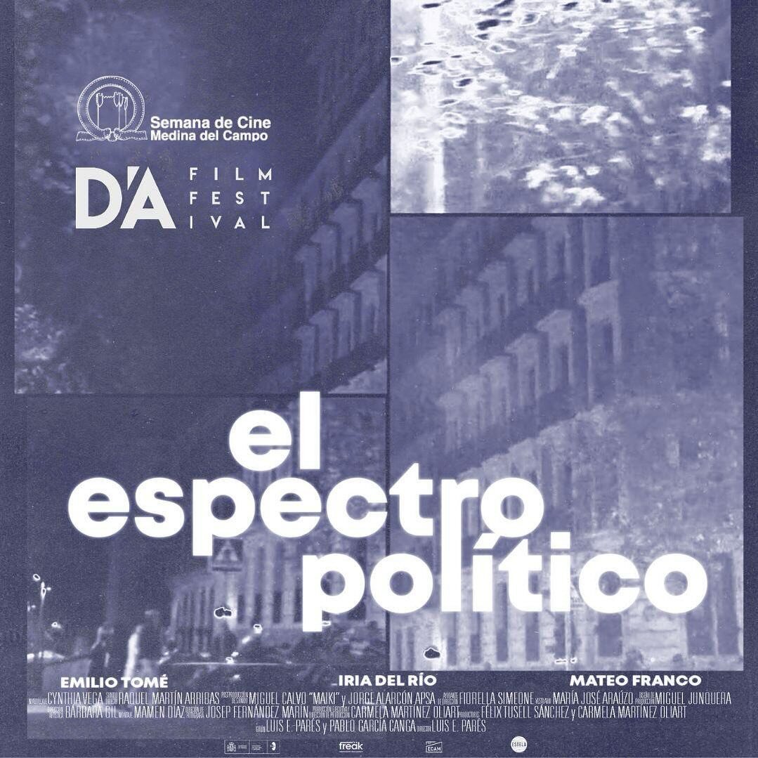 Estamos muy contentos de que nuestro corto EL ESPECTRO POL&Iacute;TICO, tras su paso por @medinafilmfestival , recale ahora en el @dafilmfestival de Barcelona.
Un corto escrito y dirigido por Luis E. Par&eacute;s y protagonizado por @iriadelrioo Emil