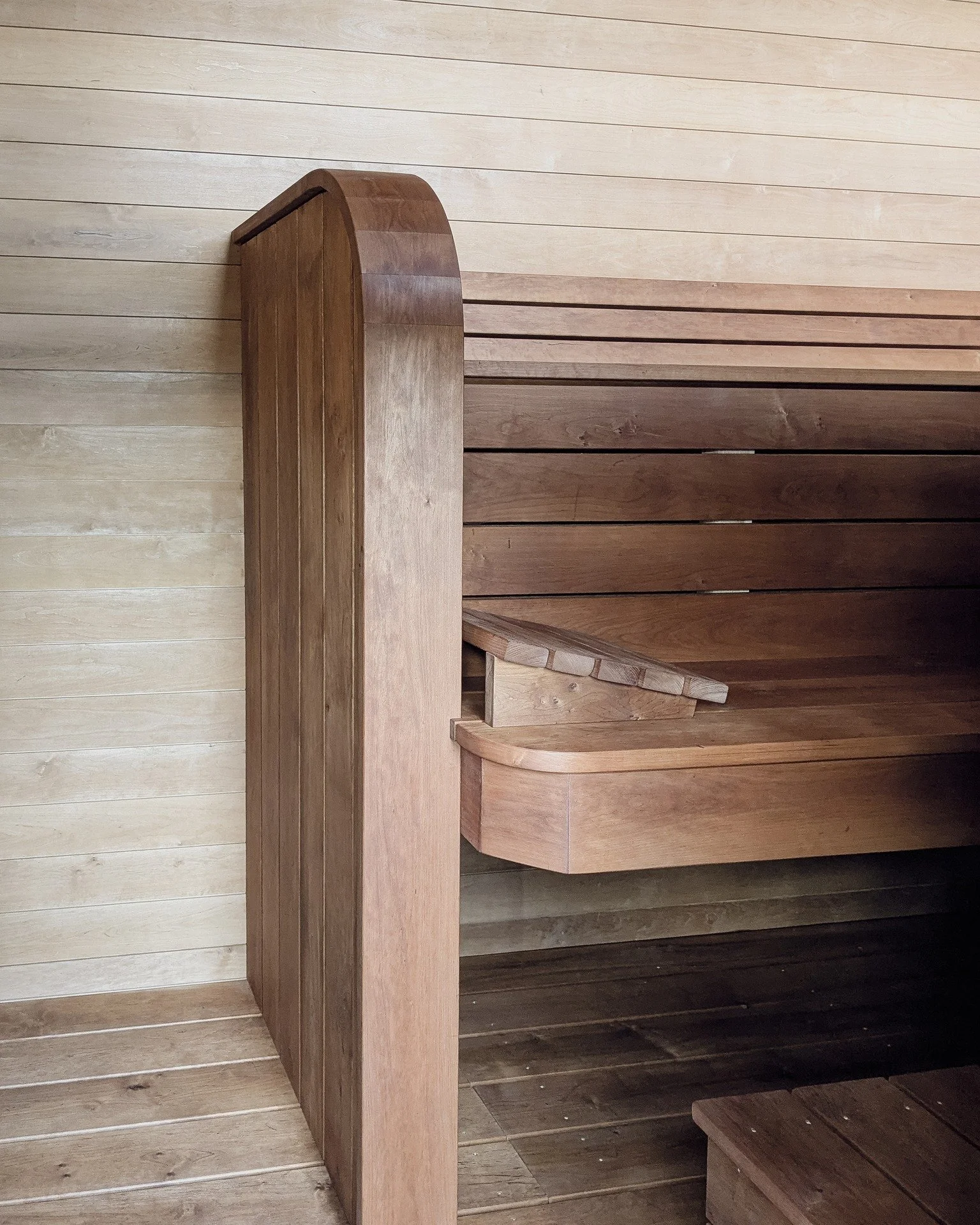 Sauna with a view. Imagining the moments this space will see over its time: the quiet, the catch-ups, and the detoxing. It&rsquo;s a privilege to be commissioned and bring it into being thanks to @prussiacove 〰️ 

#Sauna #SaunaBuild #WoodWorking #Car