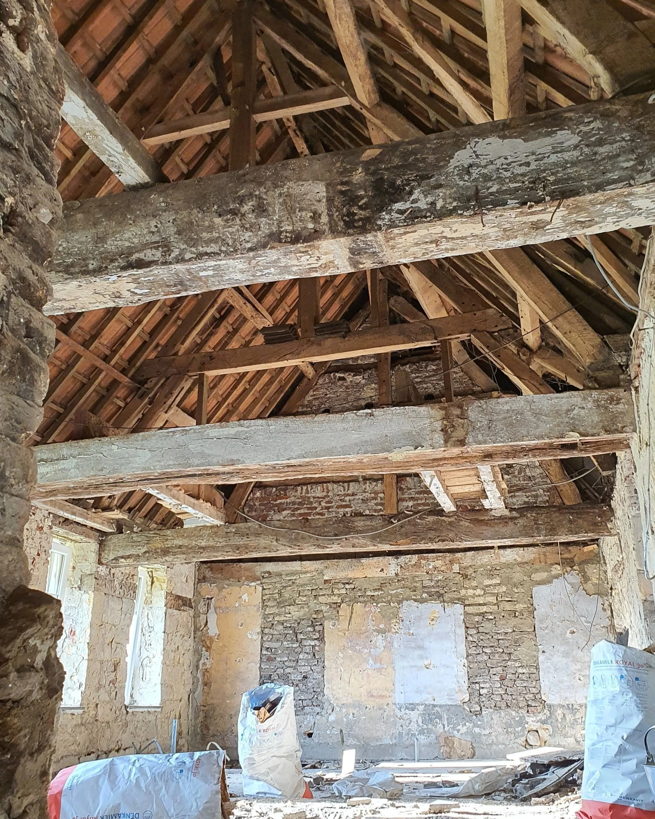 Verwijderen van het huidige interieur