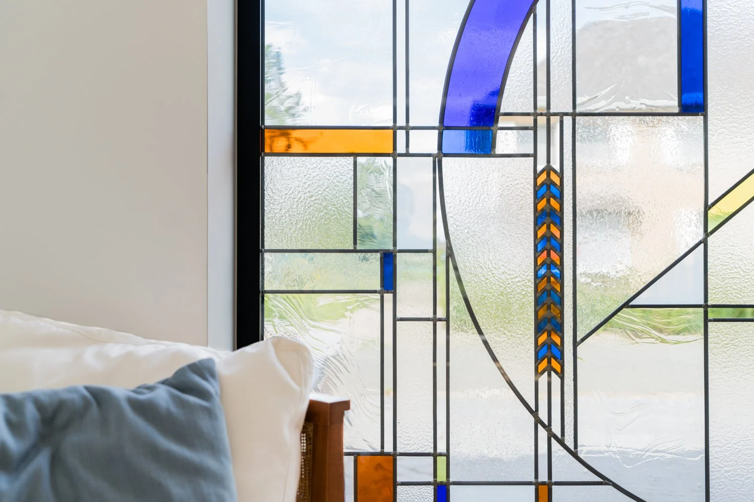 Glas in lood, een accent