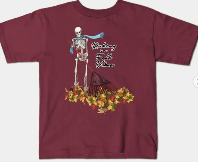 Fall Vibes Kids T Shirt