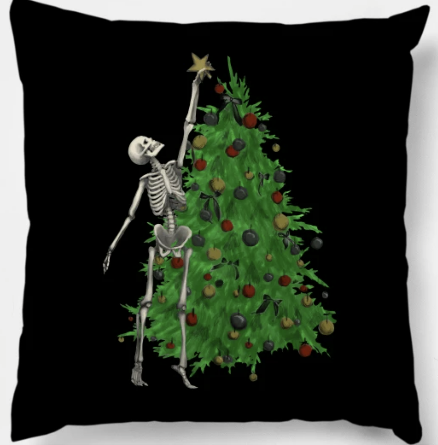 Spooky Throw Pillow