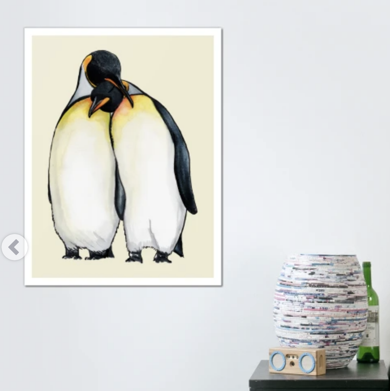 Penguins Wall Art Print