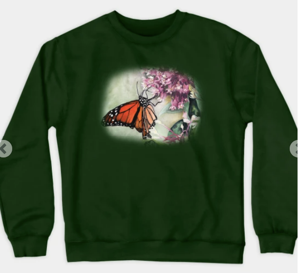 Monarch of Milkweed Sweatshirt