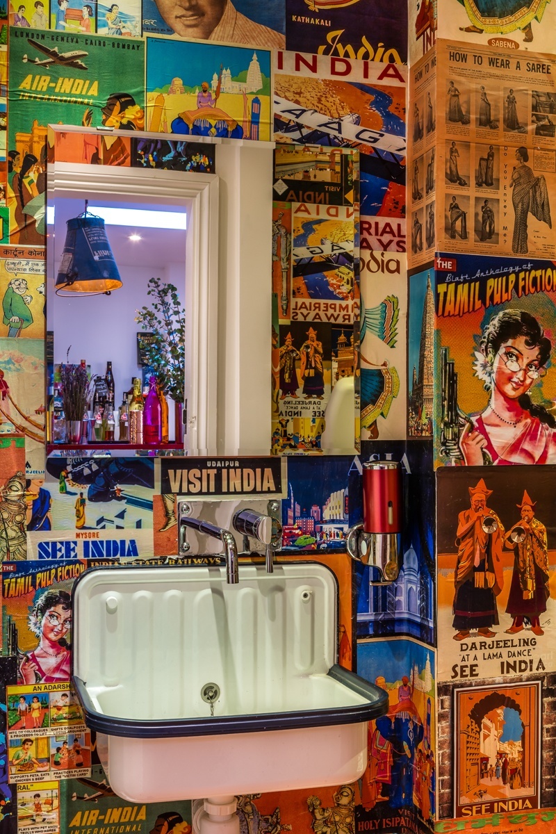 No area is overlooked when it come to colour and fun and that includes the toilets!