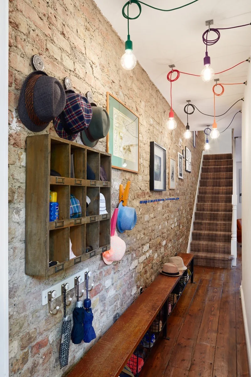 Our Islington Apartment entrance hall design also caught the imagination of the Houzz community to become one of the most popular images on the site. 