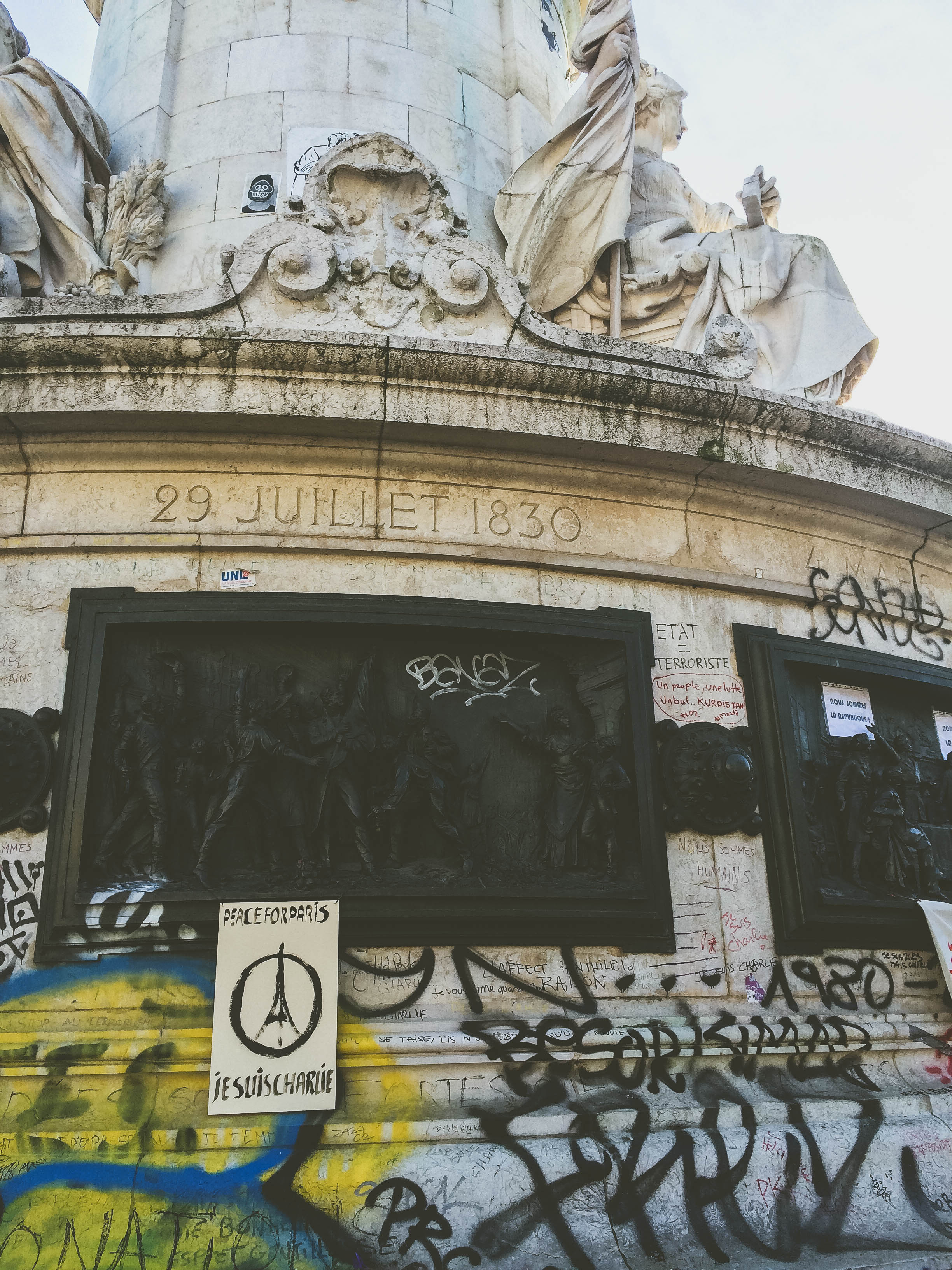 Place de la Republique memorial