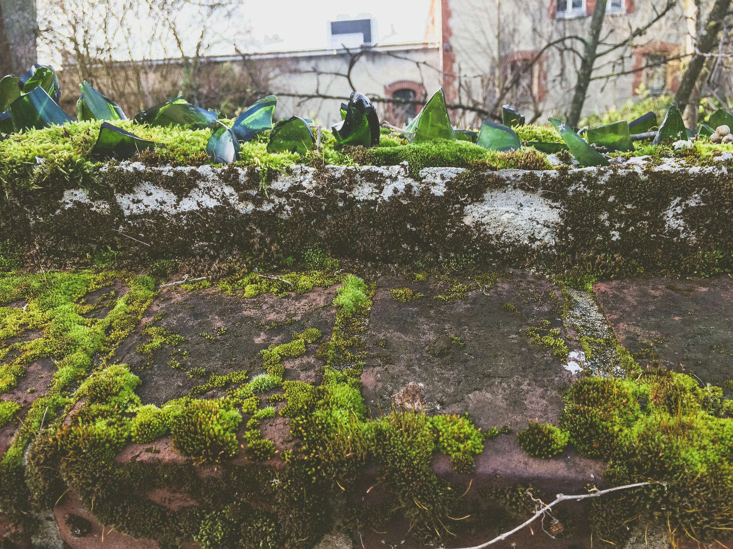 Épernay stone wall