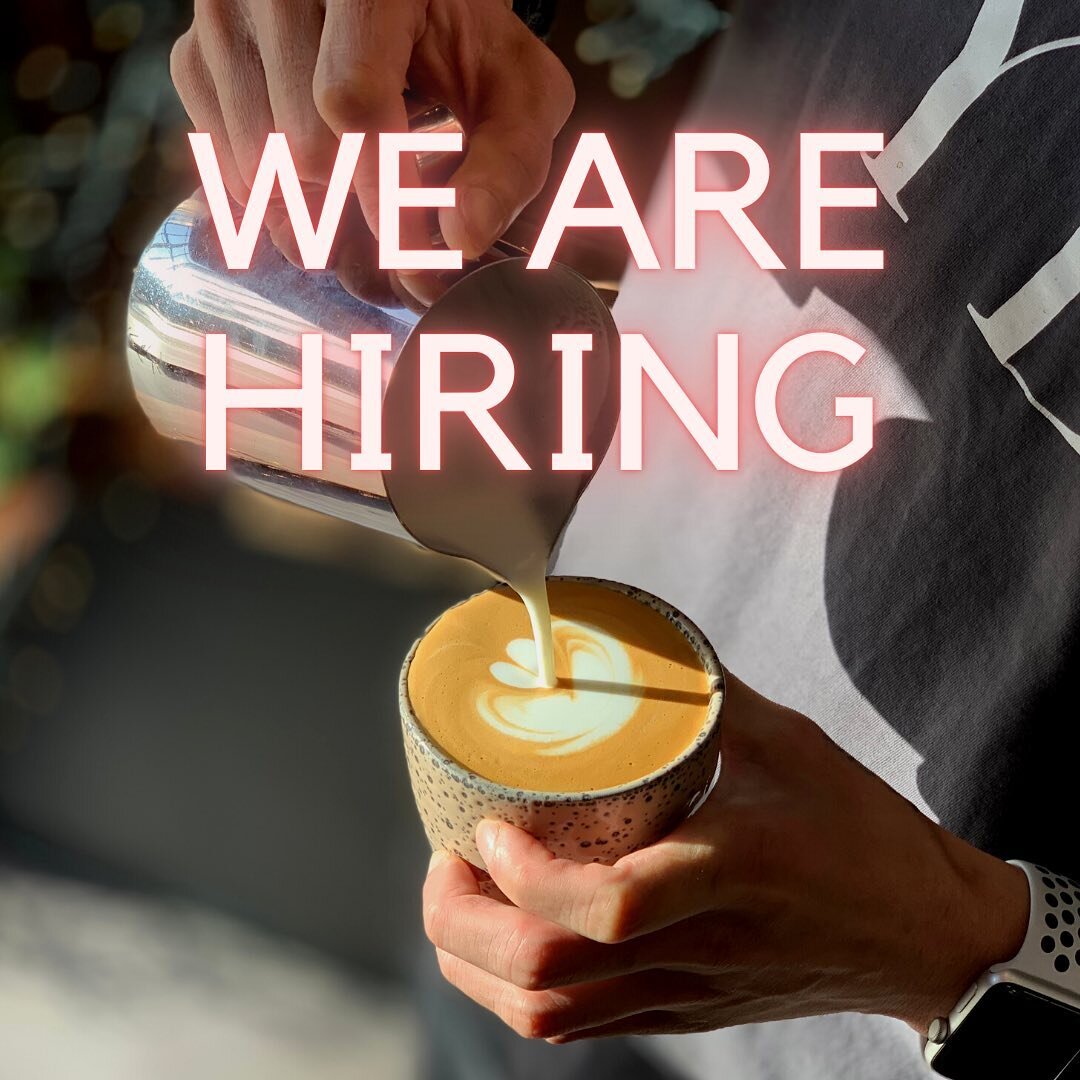 We are looking for a Full-time Barista and both Full-time and Weekend FOH Assistants to join our team. 

Full-time Barista: the ideal candidate will be both experienced and passionate about speciality coffee, confident at delivering the highest stand