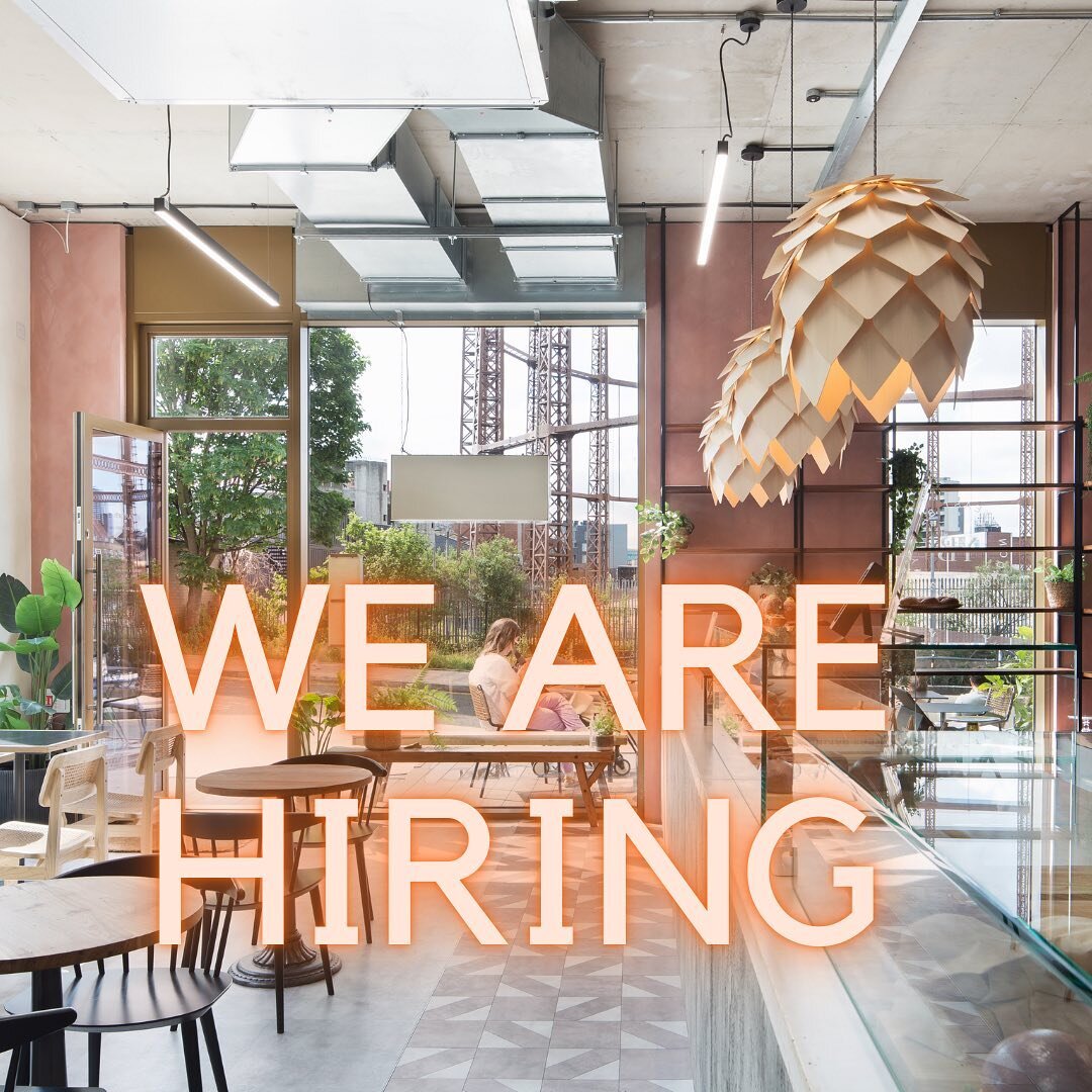 We are looking for a Part-Time Barista to work Fridays, Saturdays and Sundays, and a Part-Time FOH assistant to work Wednesdays and Thursdays.

For more information please click onto our link in our bio, or email us your CV to info@ yeastbakery.com