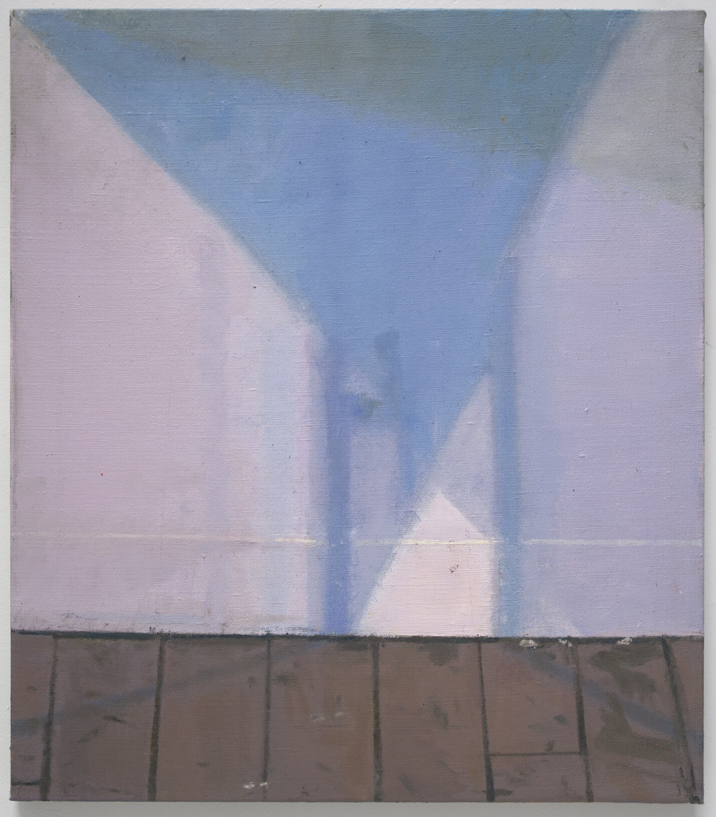  fuzzy shadow, 2013 oil on linen  private collection    