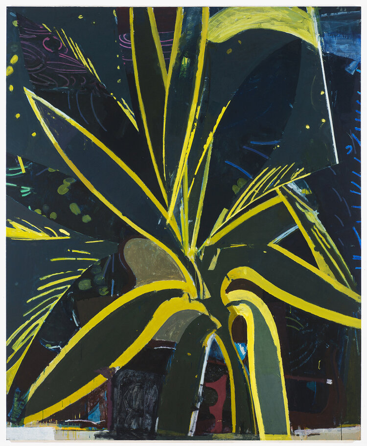 starburst, 2015 oil on linen 84 x 70 in   