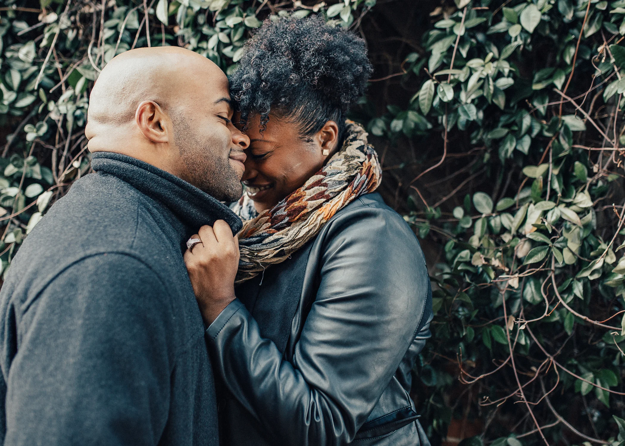 Omoleye & Justin - Marietta Square Engagement 