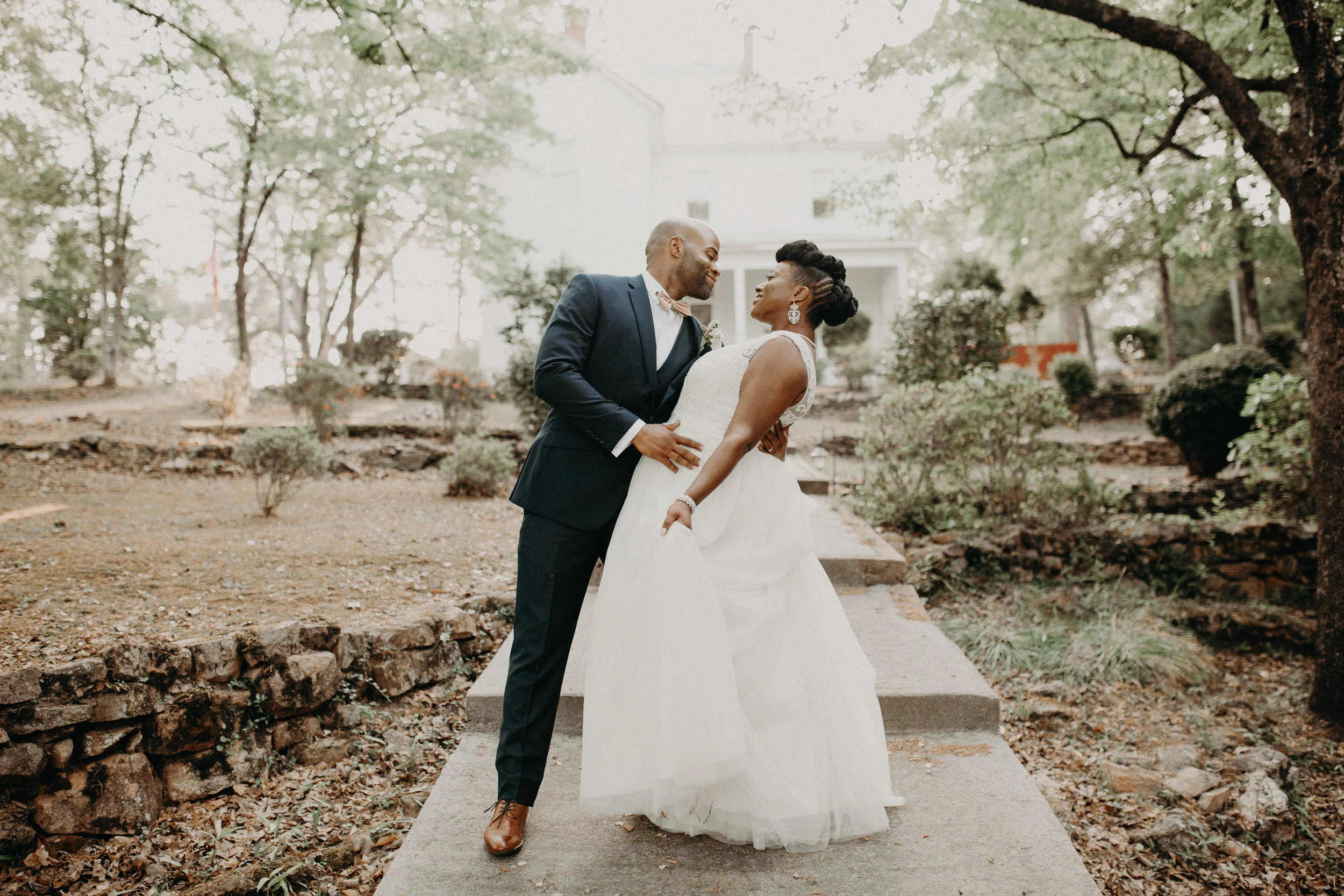 Omoleye &amp; Justin India Springs Wedding - Georgia Wedding Photographer 