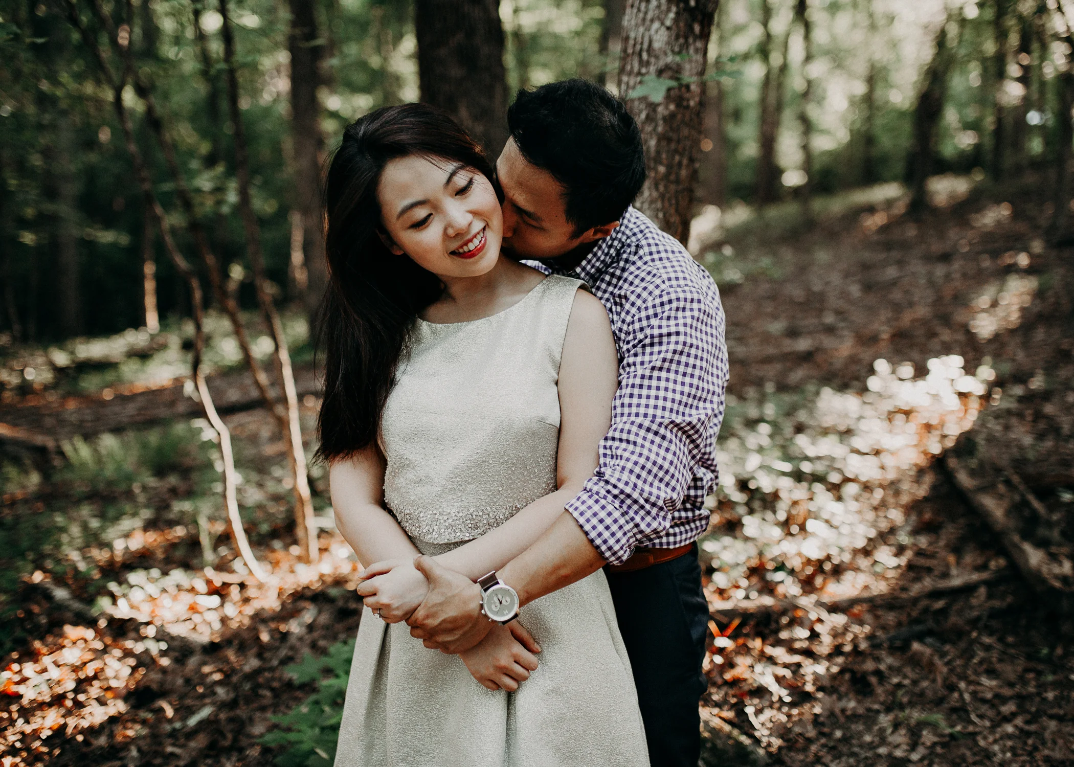 Eun & Chris Sweetwater State Park Engagement Session - Atlanta Wedding Photographer