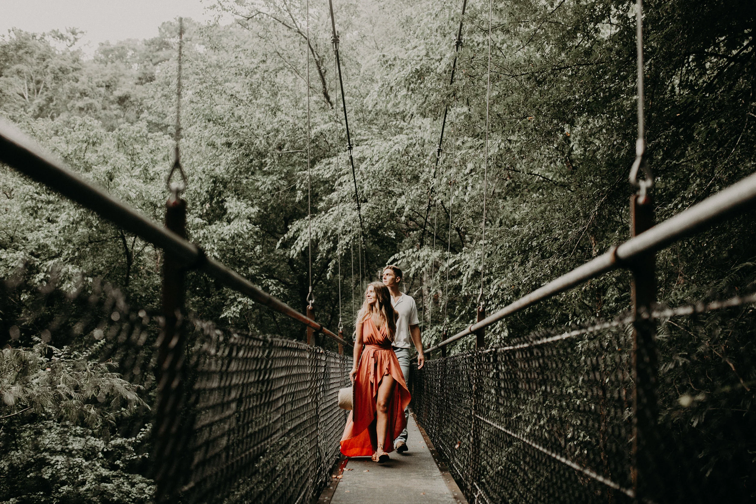 Peyton & John-Mark Lullwater Preserve Engagement Session, Atlanta Wedding Photographer