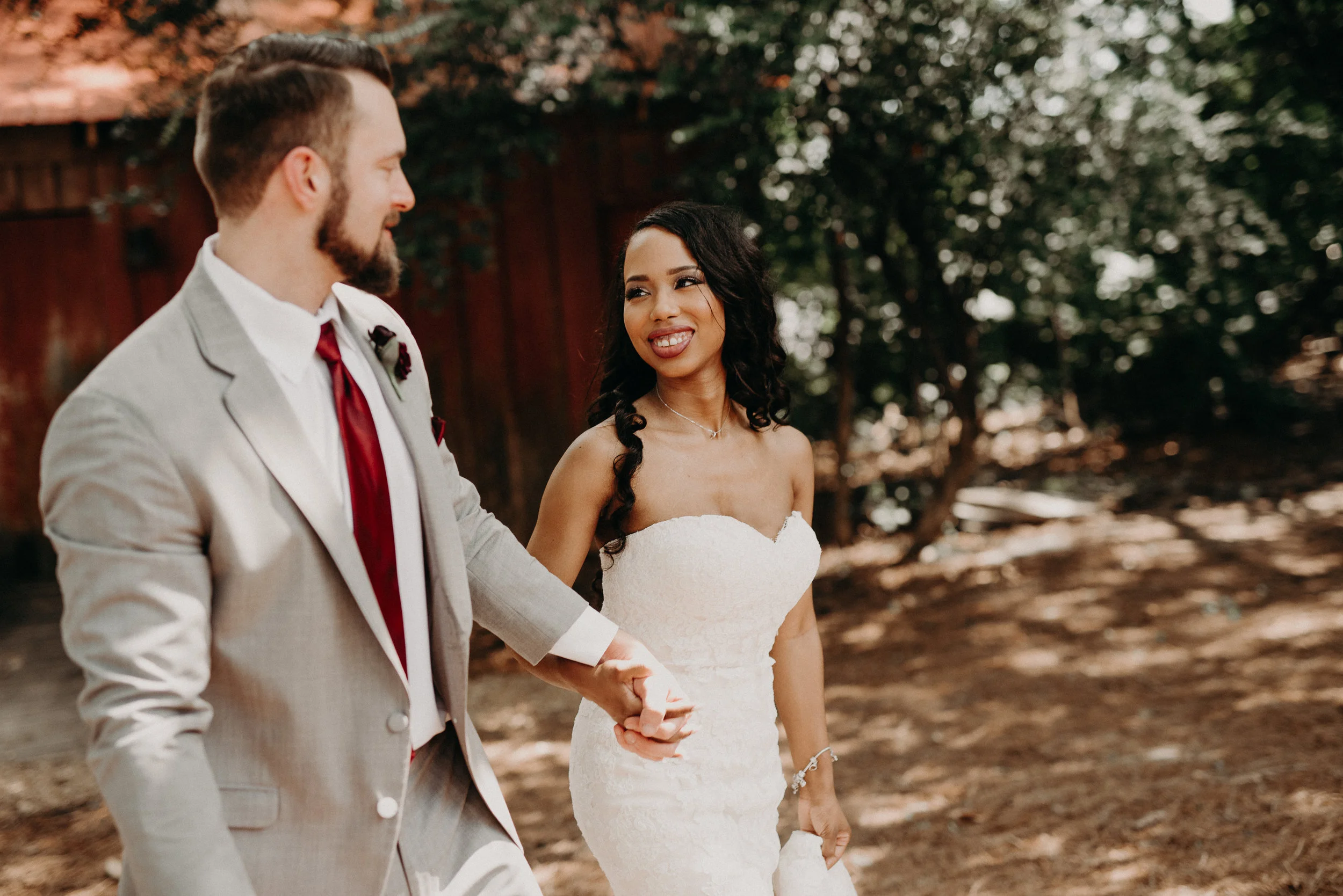 Chantelle &amp; David * Flint Hill Norcross-Ga Boho Chic Wedding 