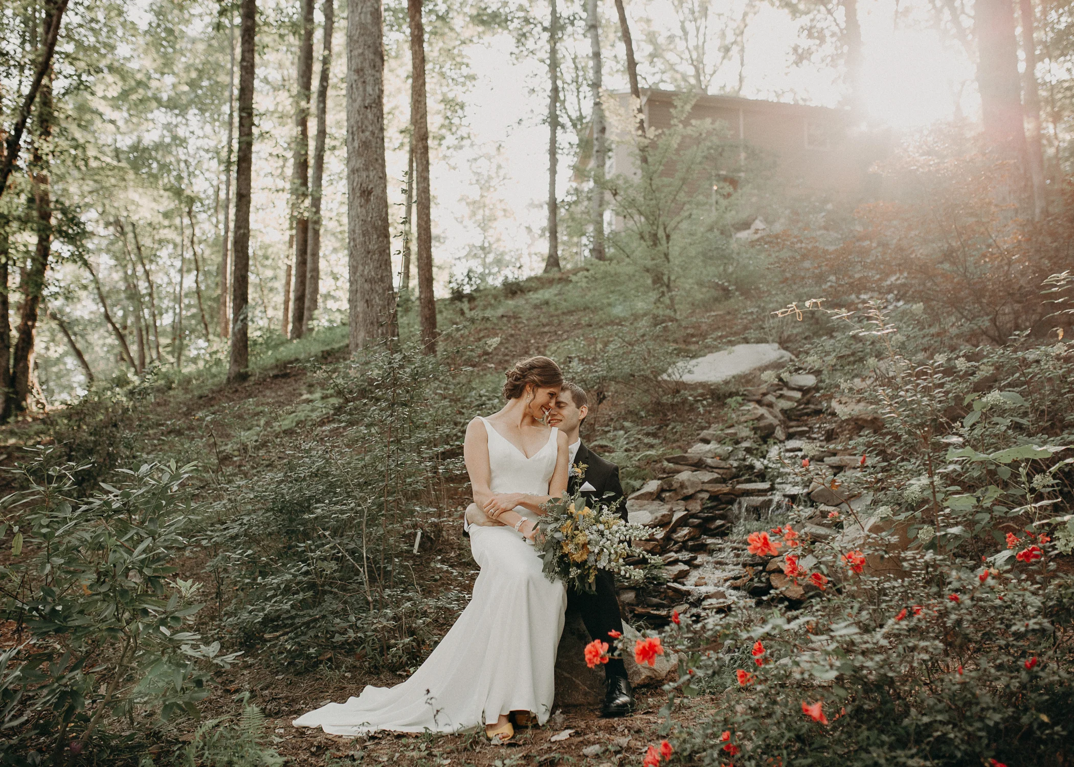 Katlin & Joe's Sautee Mountain Intimate Wedding - North Georgia 