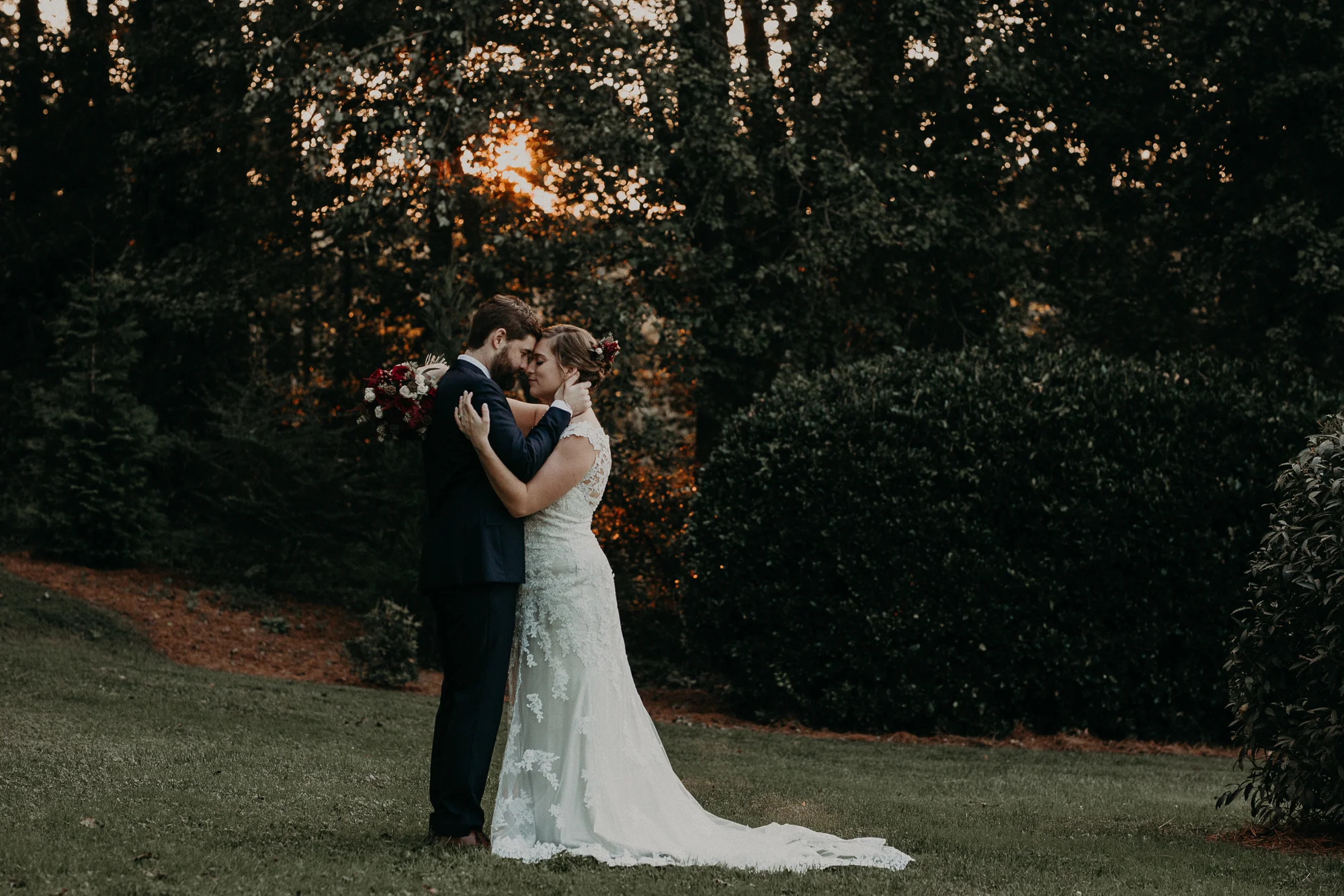 Laura & Andy Georgia Sautee Mountains Wedding 