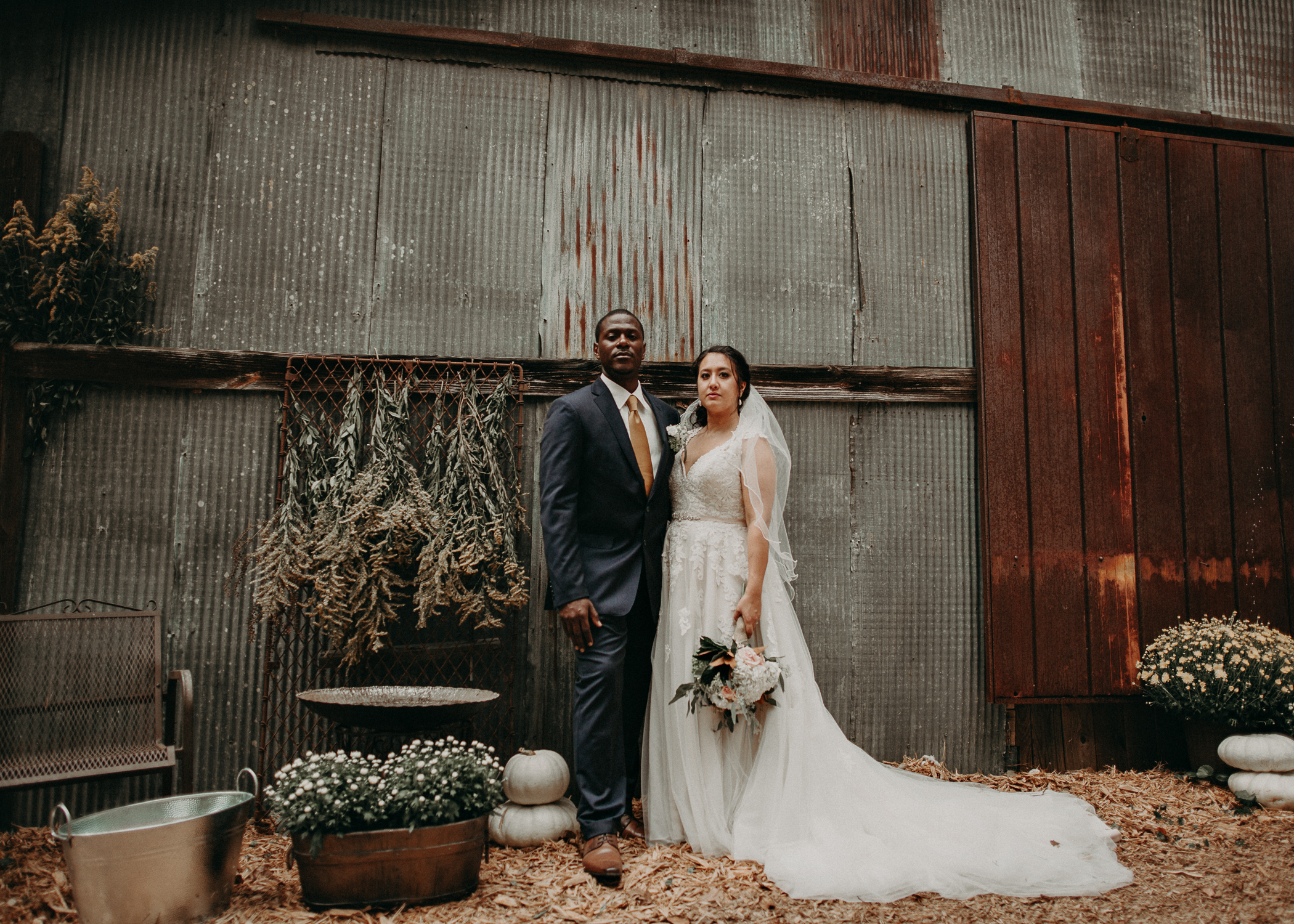 Leah and Quinten || Backyard || Farm Wedding || Georgia Wedding Photographer 