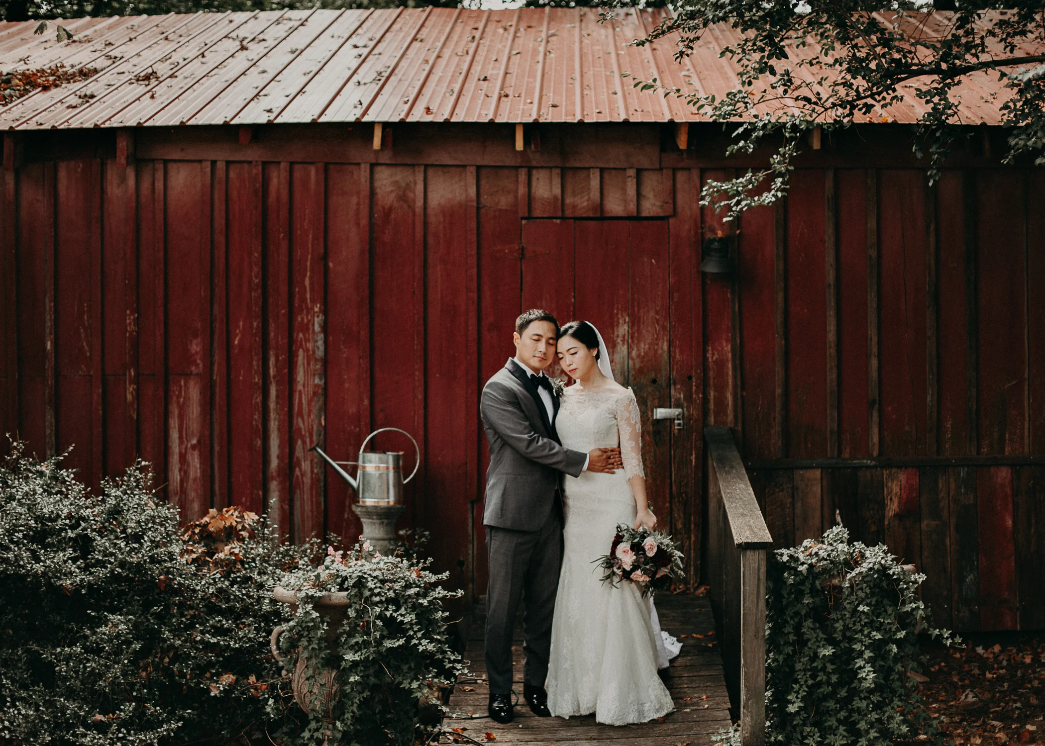 Eun An & Chris Flint Hill, Ga Wedding 