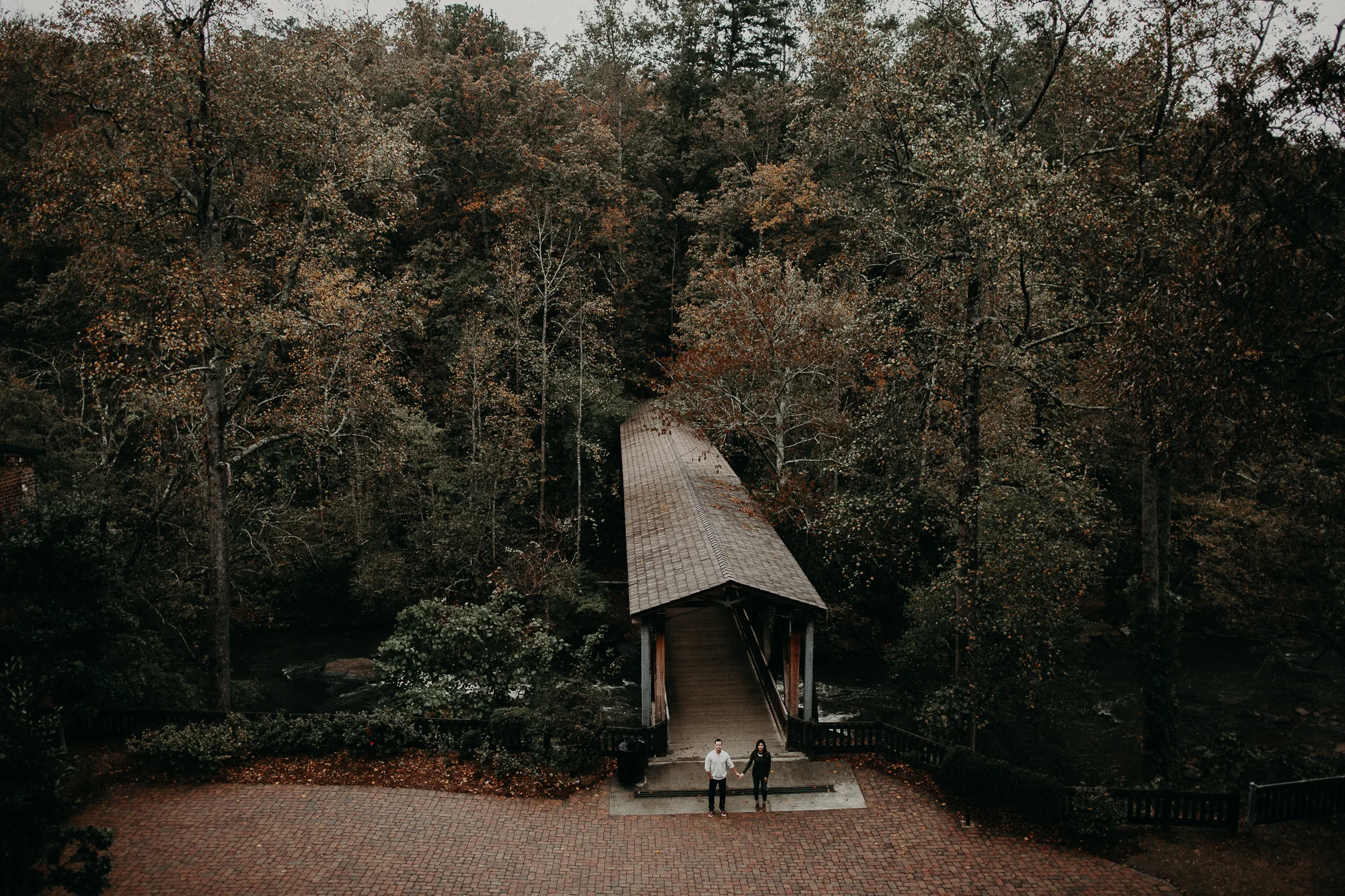 Sandra and Nick || Roswell Mill Engagement Session || Atlanta Wedding Photographer 