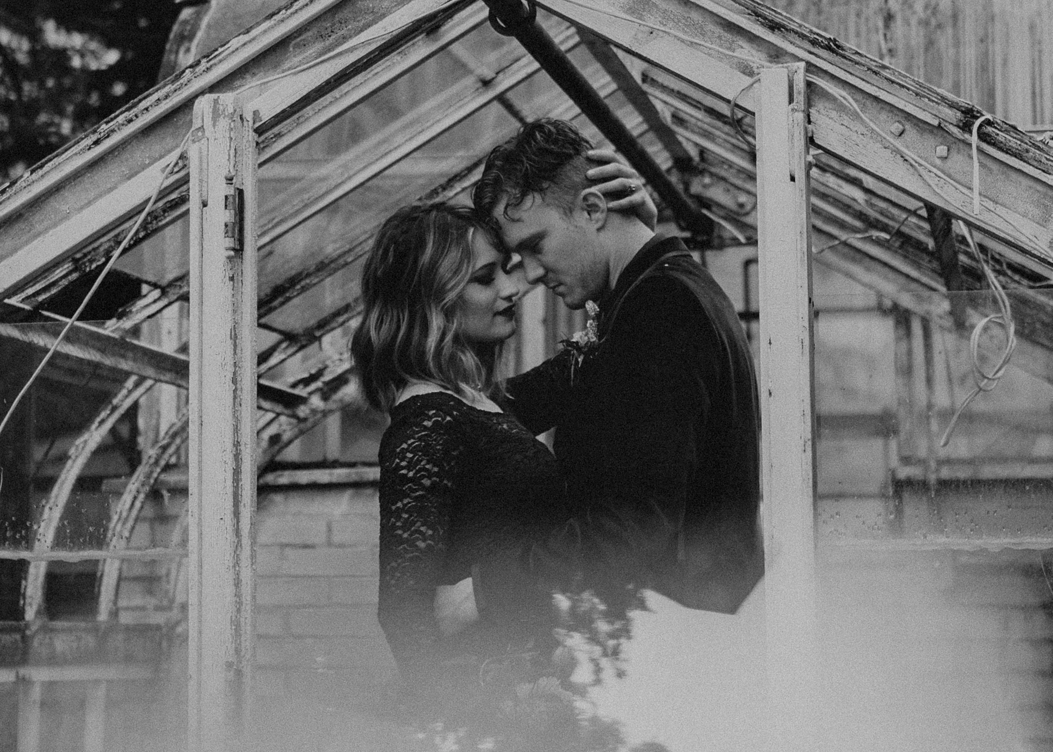 Abandoned Green House Elopement Inspired Shoot || Atlanta Wedding Photographer 