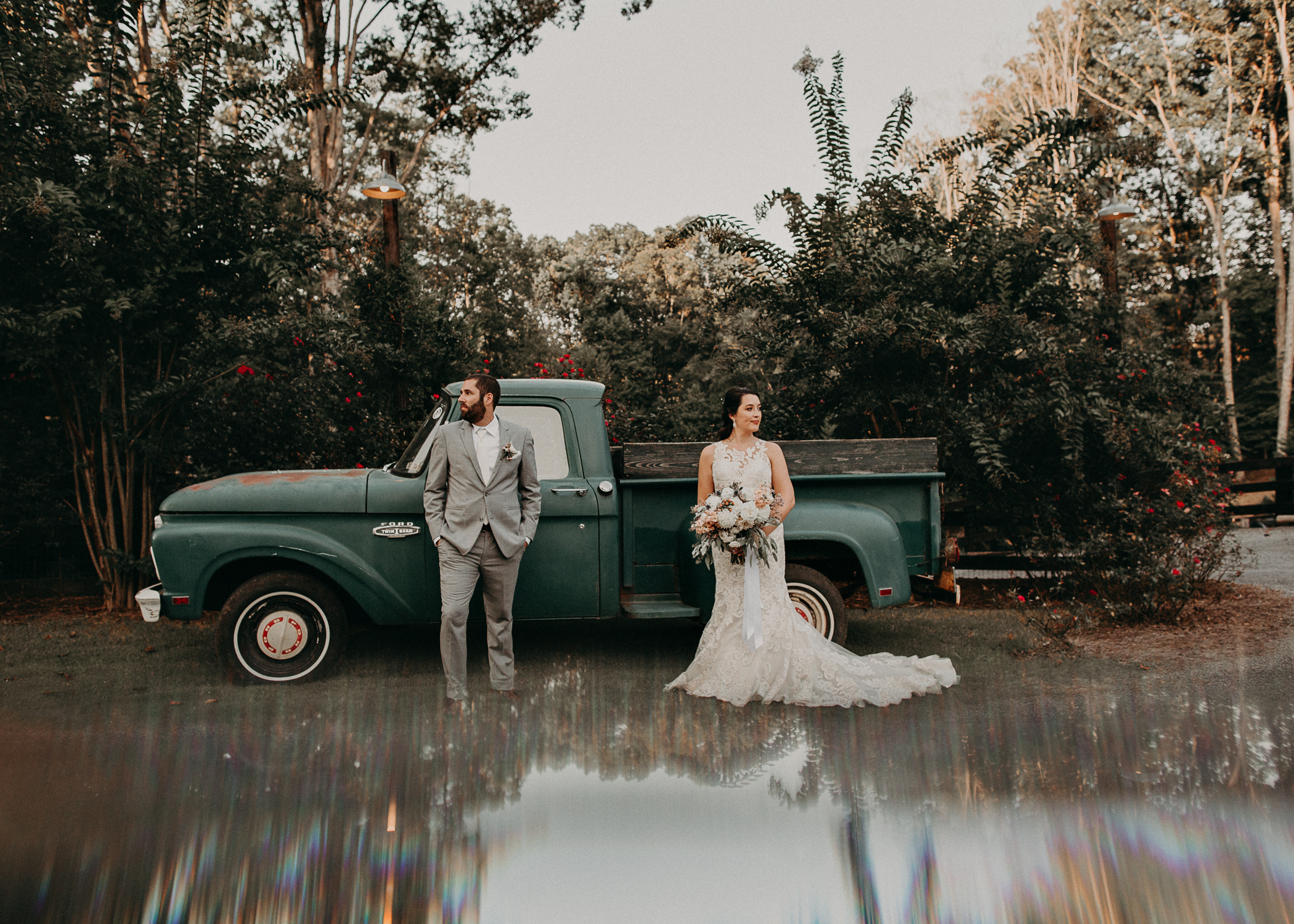 Christina &amp; Brian's Summer Wedding at Rocky's Lake Estate - Woodstock, GA || Atlanta-Ga Wedding Photographer