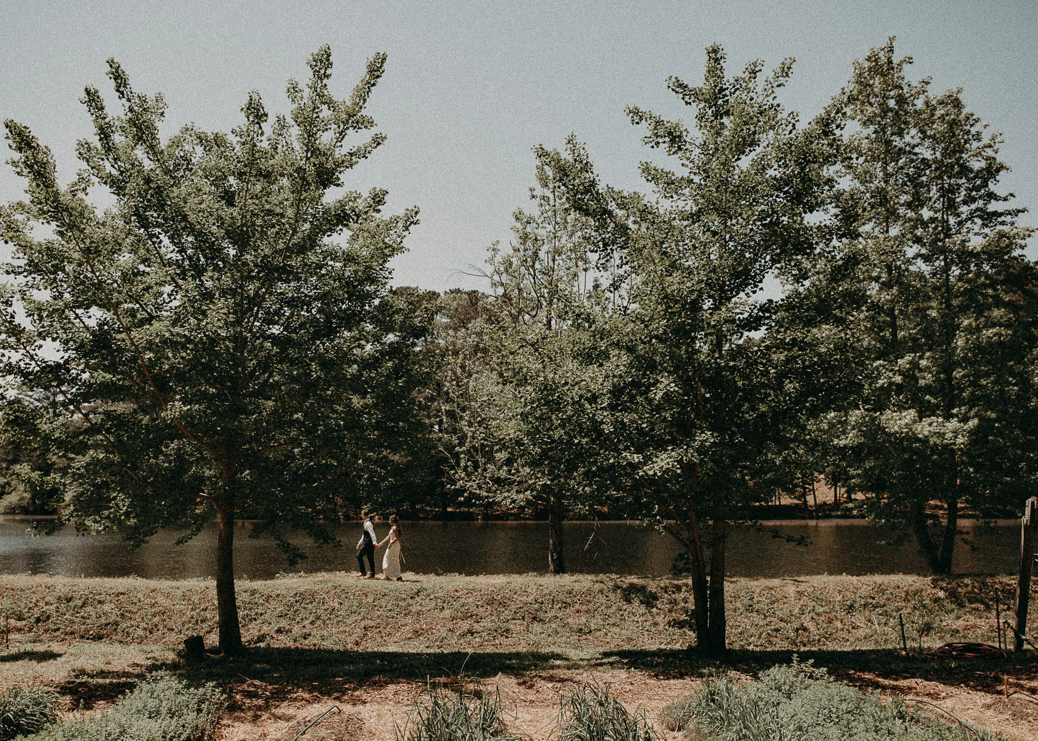 Sandy &amp; Nick Private Garden Intimate Wedding || Atlanta Wedding Photographer 