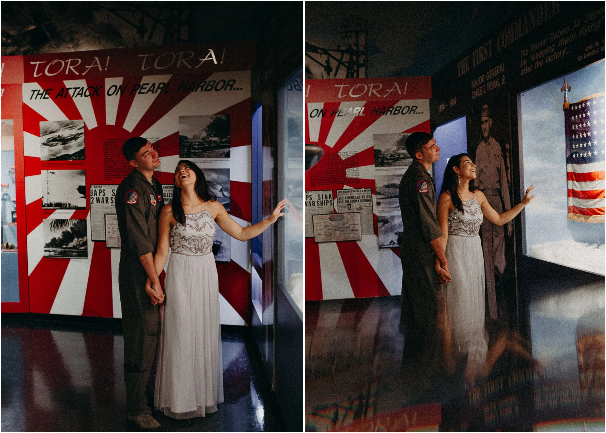 15 Museum of aviation engagement shoot - preview - Aline Marin Atlanta Photographer .jpg