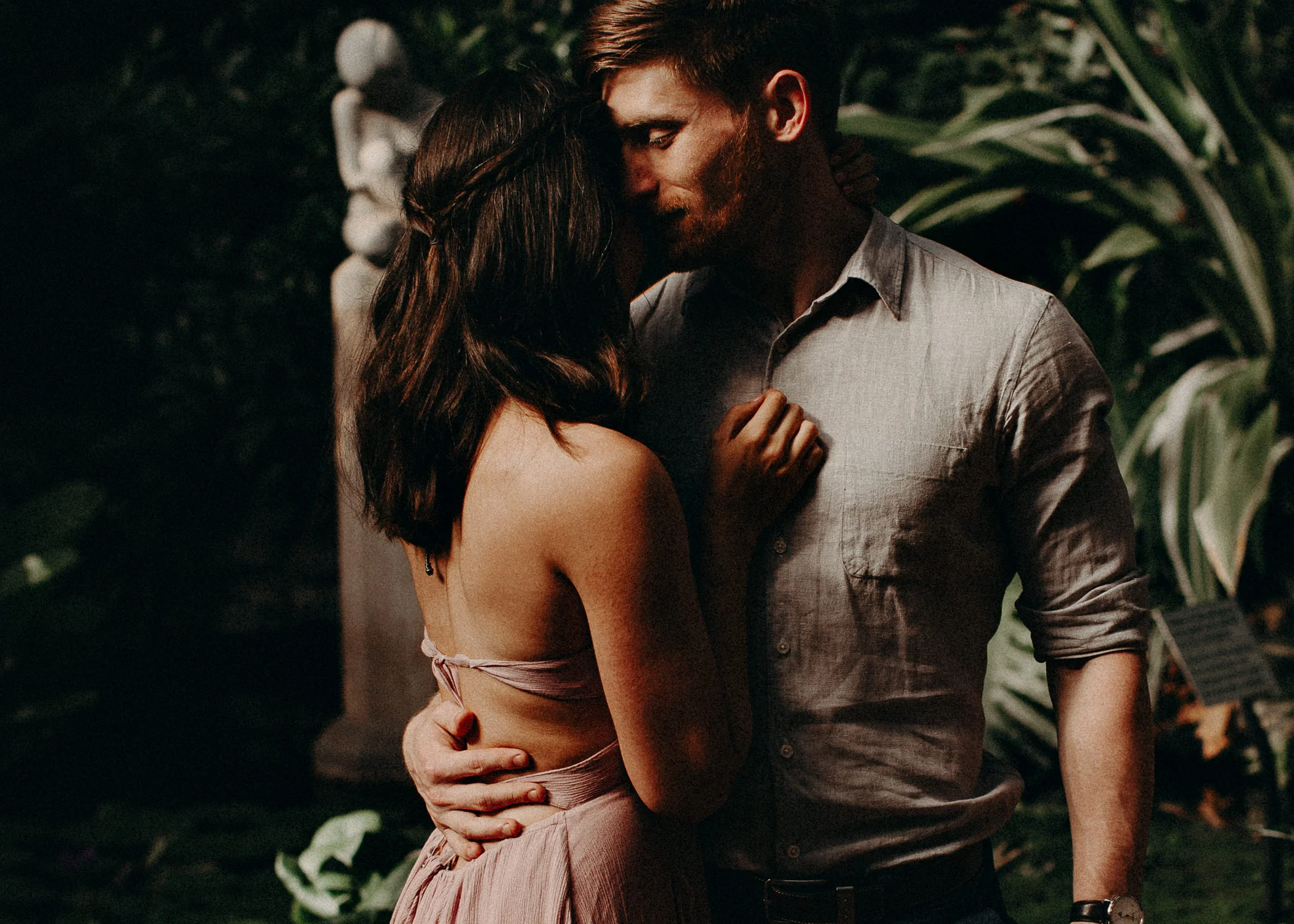 Andrea &amp; Chris || Chicago Greenhouse and Lake Michigan Engagement Session || Atlanta Wedding Photographer 