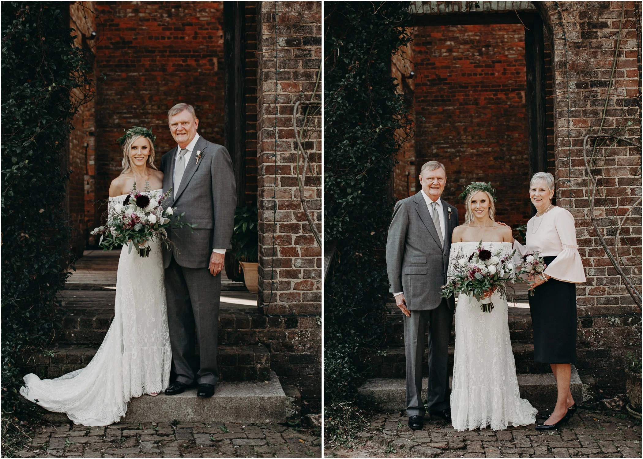 60 - Barnsley Gardens Wedding - Family Portraits - Wedding Party portraits - First Look .jpg